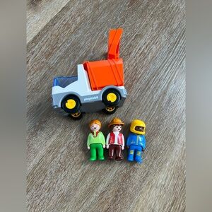 Playmobil 1.2.3 Recycling Truck with Extra